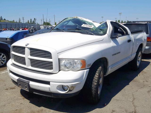 1D7HA16D04J196656 - 2004 DODGE RAM 1500 S WHITE photo 2