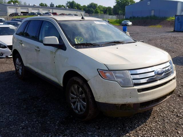 2FMDK48C18BA74955 - 2008 FORD EDGE SEL CREAM photo 1