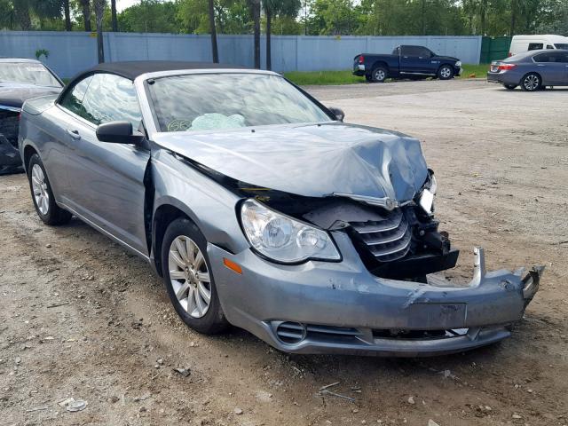 1C3BC4EB3AN197398 - 2010 CHRYSLER SEBRING LX GRAY photo 1