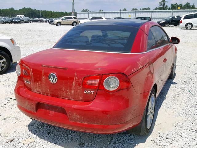 WVWFA71F48V006997 - 2008 VOLKSWAGEN EOS LUX 红色 照片 4