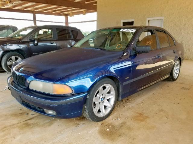 WBADN6331XGM61766 - 1999 BMW 540 I AUTO BLUE photo 2