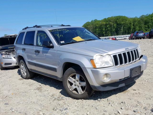 1J4HR48N15C637852 - 2005 JEEP GRAND CHER SILVER photo 1