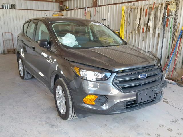 1FMCU0F71KUA62844 - 2019 FORD ESCAPE S GRAY photo 1