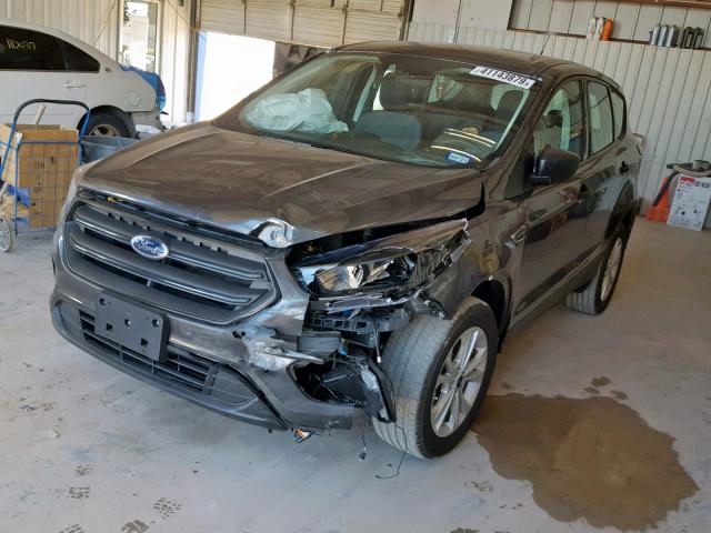 1FMCU0F71KUA62844 - 2019 FORD ESCAPE S GRAY photo 2