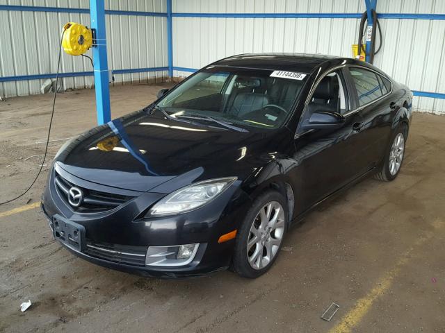 1YVHP82B595M02568 - 2009 MAZDA 6 S BLACK photo 2