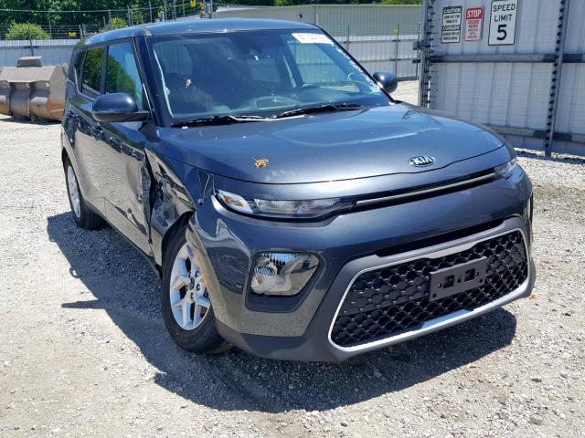 KNDJ23AU0L7003963 - 2020 KIA SOUL LX GRAY photo 1