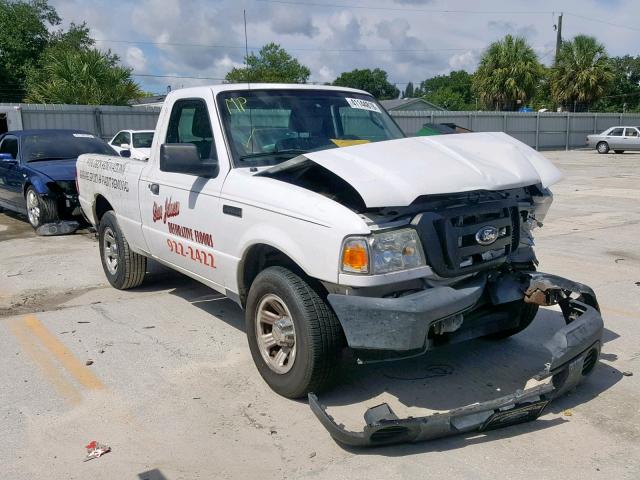 1FTKR1ADXAPA75660 - 2010 FORD RANGER WHITE photo 1