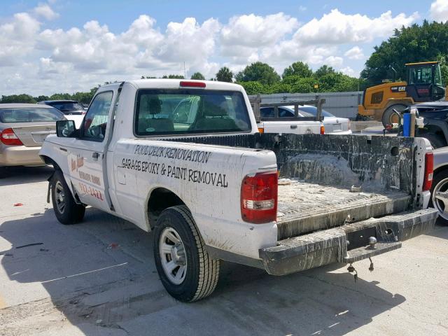 1FTKR1ADXAPA75660 - 2010 FORD RANGER WHITE photo 3