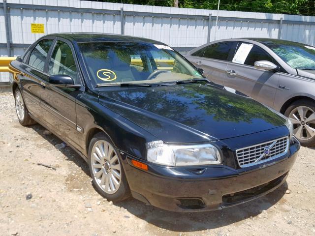 YV1TS92D441343593 - 2004 VOLVO S80 BLACK photo 1