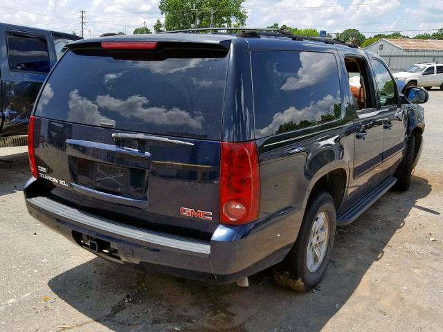 1GKFC16017J245509 - 2007 GMC YUKON XL C BLUE photo 4