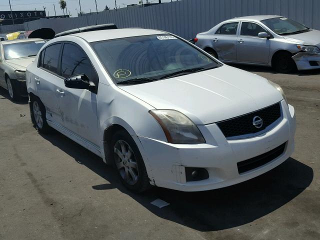 3N1AB6AP4AL696348 - 2010 NISSAN SENTRA 2.0 WHITE photo 1