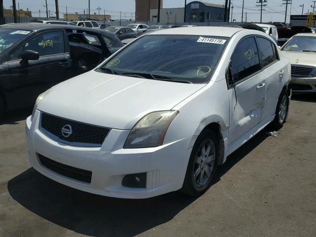 3N1AB6AP4AL696348 - 2010 NISSAN SENTRA 2.0 WHITE photo 2