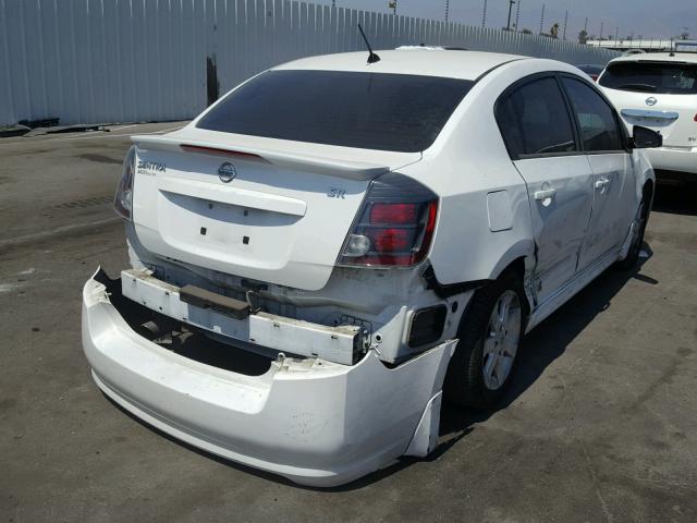 3N1AB6AP4AL696348 - 2010 NISSAN SENTRA 2.0 WHITE photo 4