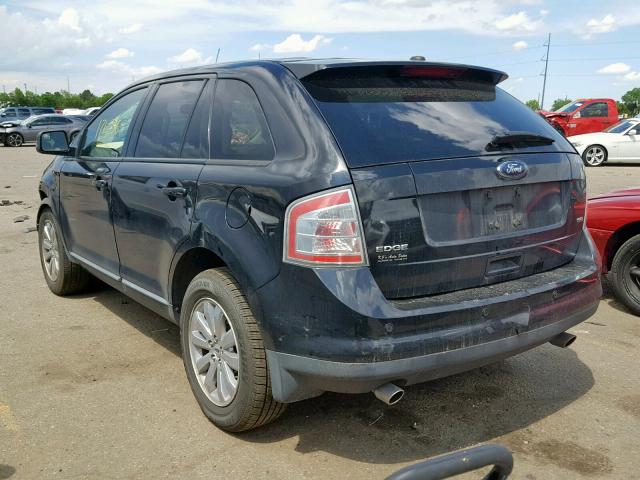 2FMDK3JC3ABA48206 - 2010 FORD EDGE SEL GRAY photo 3