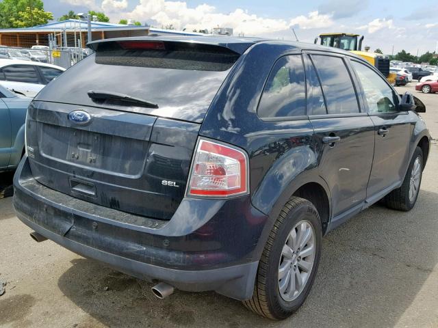 2FMDK3JC3ABA48206 - 2010 FORD EDGE SEL GRAY photo 4