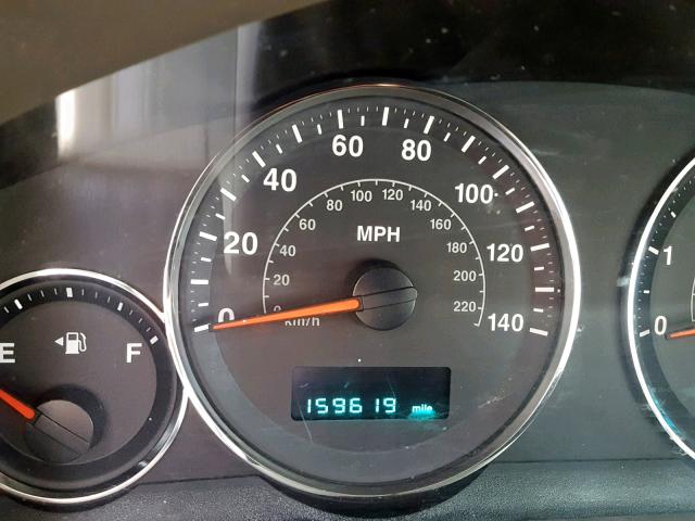 1J8HH48K56C168838 - 2006 JEEP COMMANDER GRAY photo 8