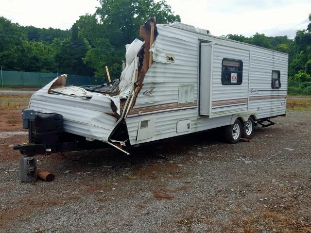 1UJBJ02P8116E0190 - 2001 JAYCO QWEST  WHITE photo 2