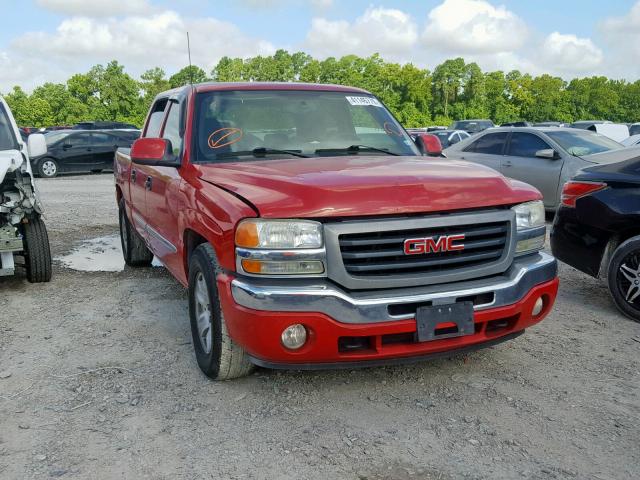 2GTEC13T351363493 - 2005 GMC NEW SIERRA RED photo 1