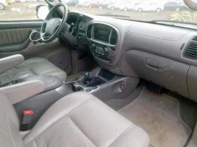 5TDBT48A64S216684 - 2004 TOYOTA SEQUOIA LI SILVER photo 5