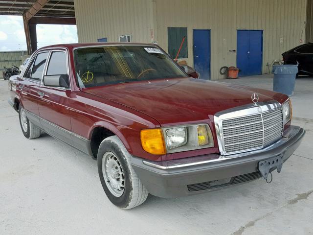 WDBCB20A5EA022815 - 1984 MERCEDES-BENZ 300 SD BURGUNDY photo 1