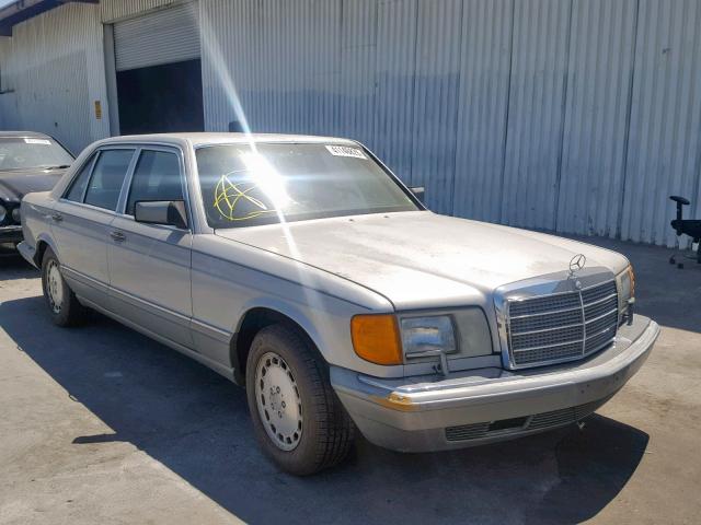 WDBCA35D1JA385151 - 1988 MERCEDES-BENZ 420 SEL SILVER photo 1