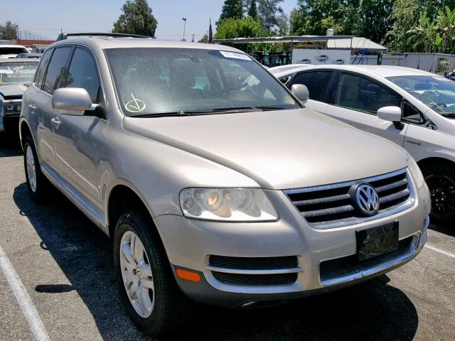 WVGCM67L94D014736 - 2004 VOLKSWAGEN TOUAREG 4. TAN photo 1