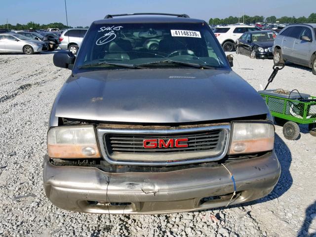 1GKDT13WX12115696 - 2001 GMC JIMMY SILVER photo 9