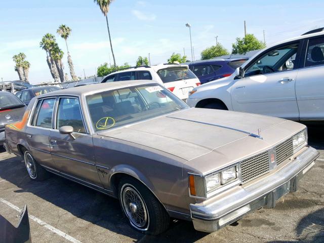 1G3AM69A1DM506846 - 1983 OLDSMOBILE CUTLASS SU TAN photo 1