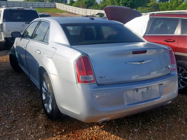 2C3CCAGG0DH590302 - 2013 CHRYSLER 300 S SILVER photo 3