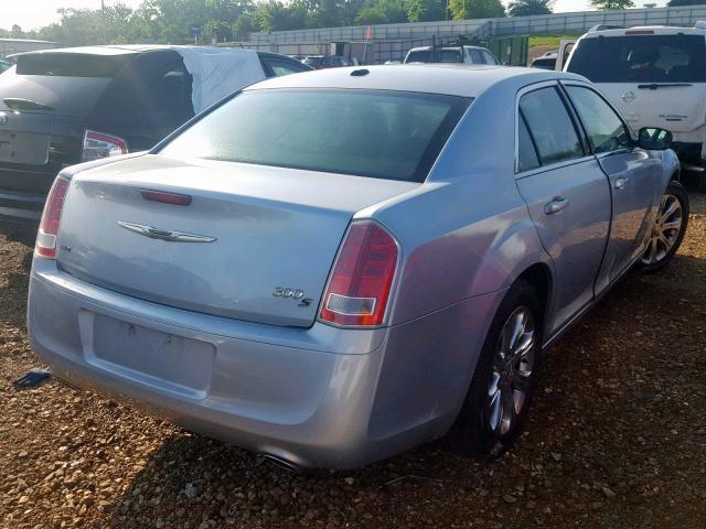 2C3CCAGG0DH590302 - 2013 CHRYSLER 300 S SILVER photo 4