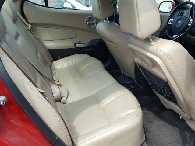 2G2WP552X71101255 - 2007 PONTIAC GRAND PRIX RED photo 6