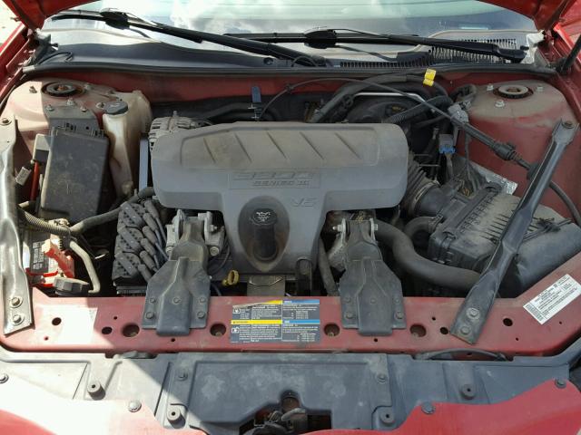 2G2WP552X71101255 - 2007 PONTIAC GRAND PRIX RED photo 7