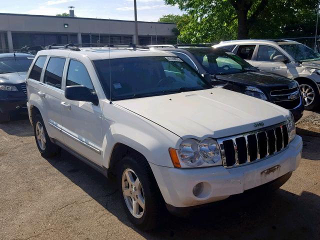 1J4HR58NX5C529154 - 2005 JEEP GRAND CHER WHITE photo 1