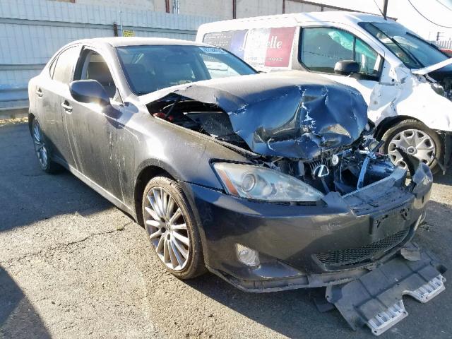 JTHBE262485019968 - 2008 LEXUS IS 350 BLACK photo 1