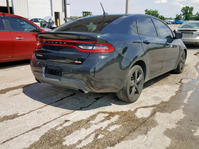 1C3CDFBB3ED776226 - 2014 DODGE DART SXT BLACK photo 4