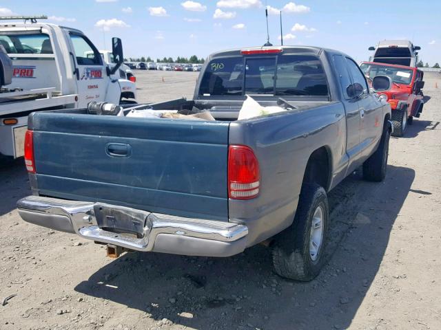 1B7GG22YXXS105006 - 1999 DODGE DAKOTA SILVER photo 4