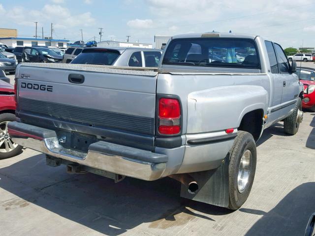 1B7MC336XWJ231680 - 1998 DODGE RAM 3500 SILVER photo 4