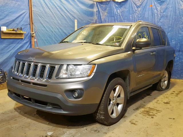 1J4NF1FB5BD212479 - 2011 JEEP COMPASS SP ნაცრისფერი ფოტო 2