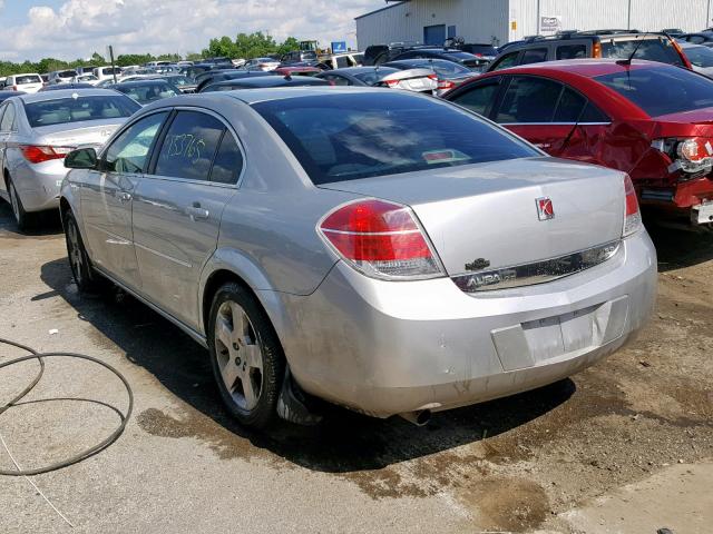 1G8ZS57N88F267440 - 2008 SATURN AURA XE SILVER photo 3