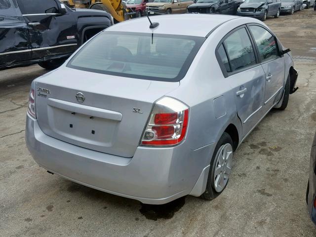 3N1AB61E49L622339 - 2009 NISSAN SENTRA 2.0 SILVER photo 4