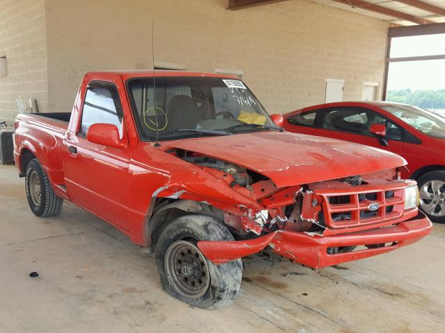 1FTCR10U1PPB43732 - 1993 FORD RANGER RED photo 1