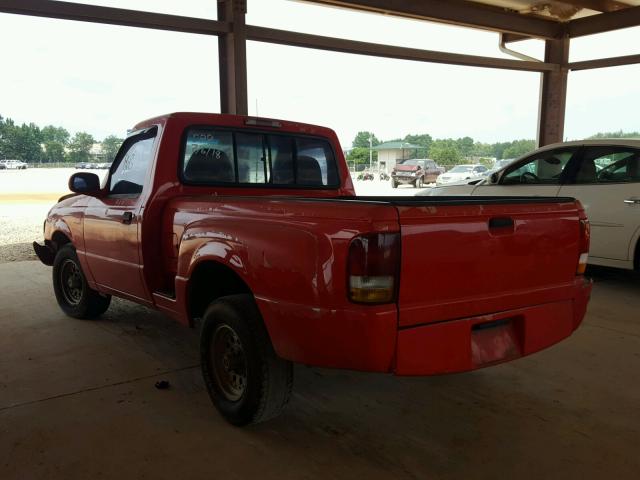 1FTCR10U1PPB43732 - 1993 FORD RANGER RED photo 3