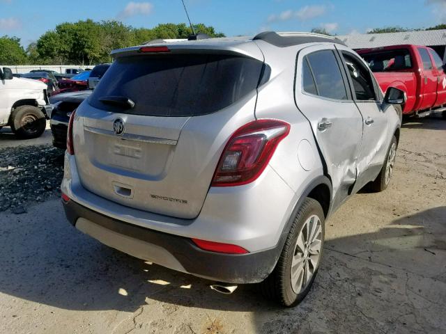 KL4CJASB7KB751337 - 2019 BUICK ENCORE PRE SILVER photo 4