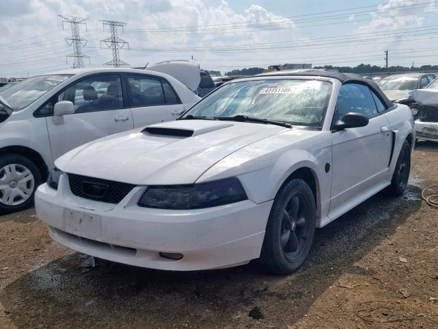 1FAFP45XX4F130007 - 2004 FORD MUSTANG GT WHITE photo 2