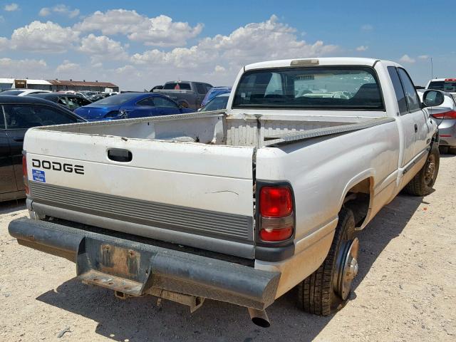 1B7KC2360YJ168917 - 2000 DODGE RAM 2500 WHITE photo 4