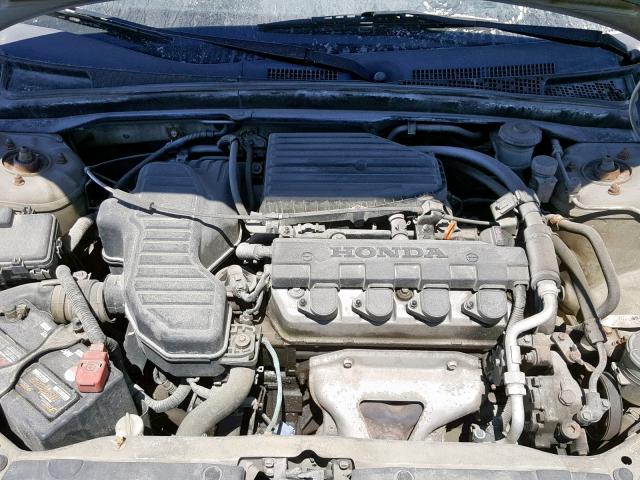 2HGES15315H018343 - 2005 HONDA CIVIC DX V SILVER photo 7