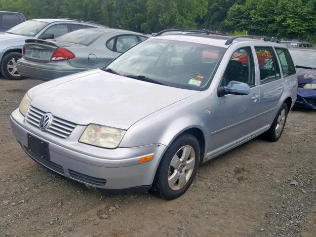 WVWSK61J23W559130 - 2003 VOLKSWAGEN JETTA GLS SILVER photo 2