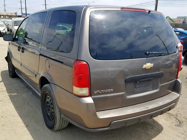 1GNDV03L75D163549 - 2005 CHEVROLET UPLANDER BROWN photo 3