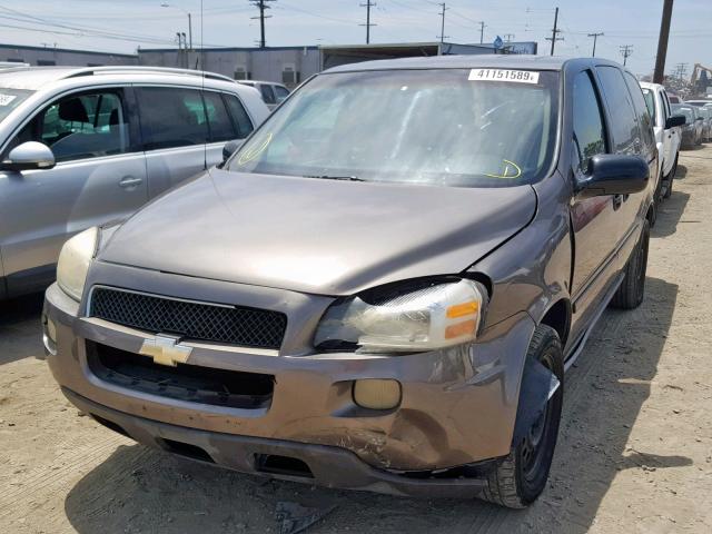 1GNDV03L75D163549 - 2005 CHEVROLET UPLANDER BROWN photo 9