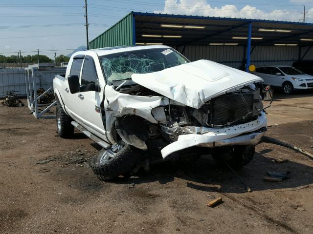 3D7KS29C77G706213 - 2007 DODGE RAM 2500 WHITE photo 1